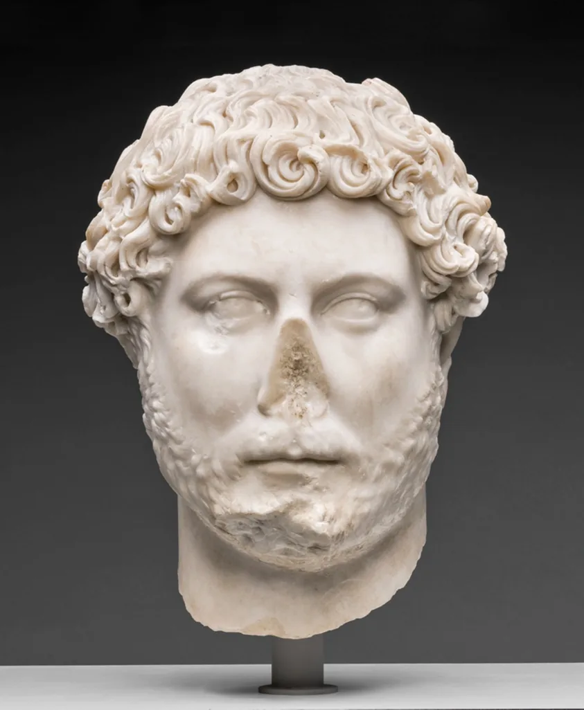 Portrait Head of Emperor Hadrian
