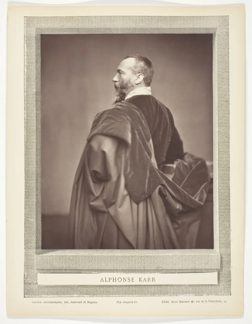Jean-Baptiste Alphonse Karr (French critic, journalist, and novelist, 1808-1890)