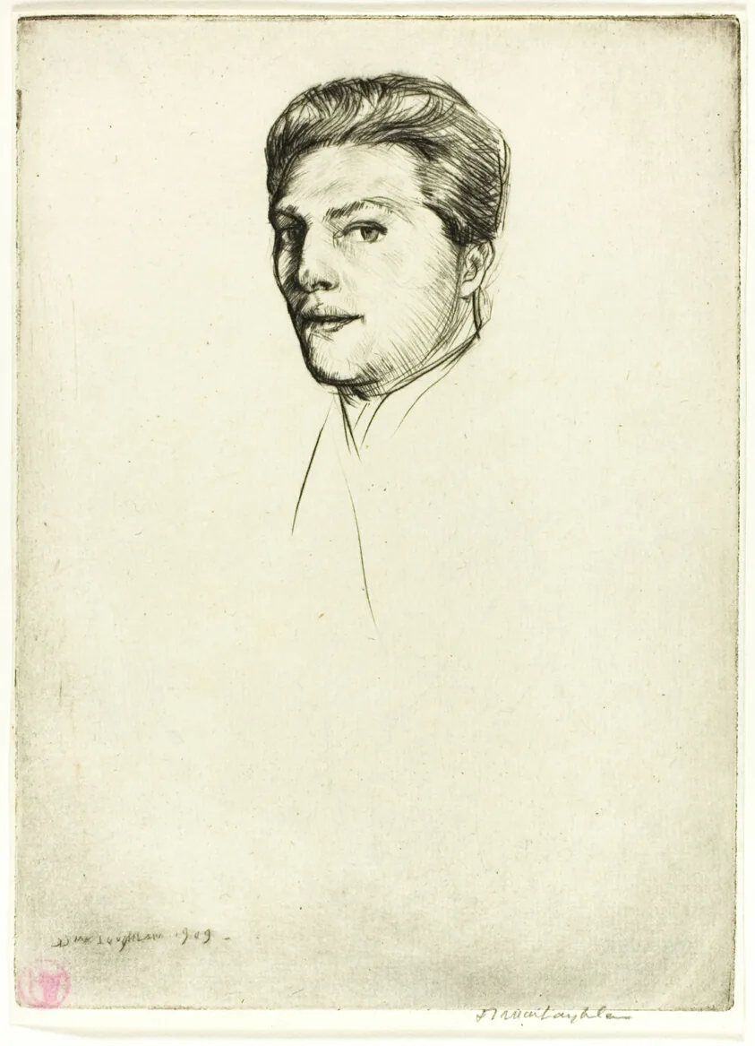Drypoint Number Five: Portrait