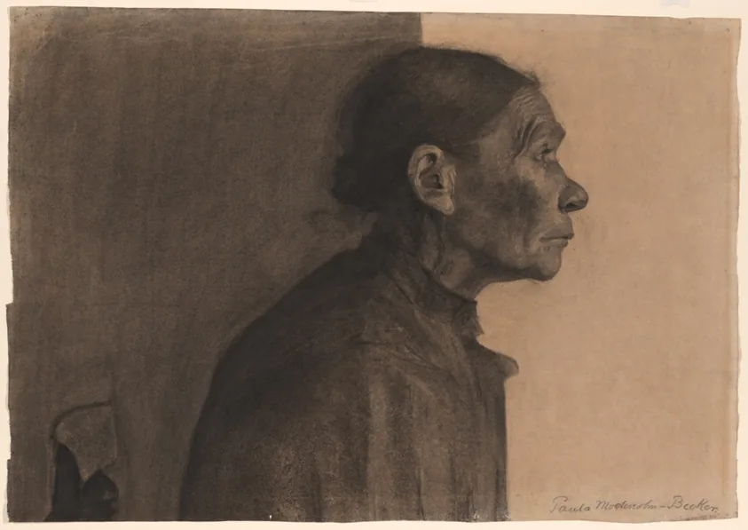Woman in Profile, Turned Right
