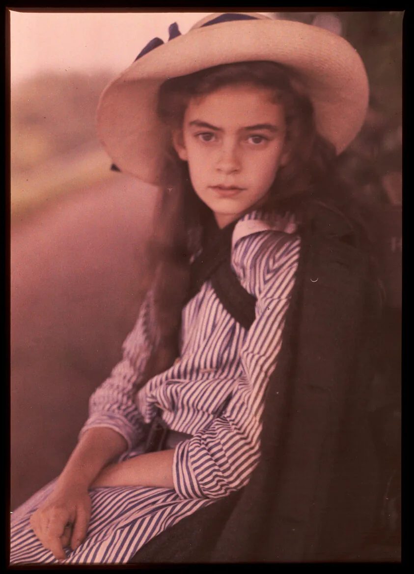 Child with Striped Dress (Younger Raab Child)