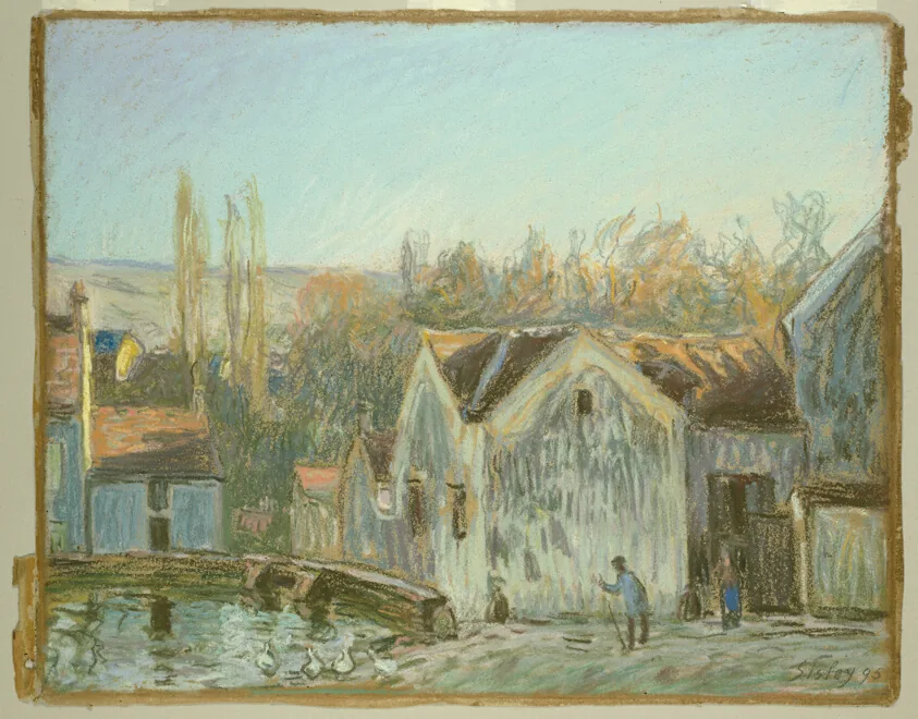 A Corner of Moret-sur-Loing