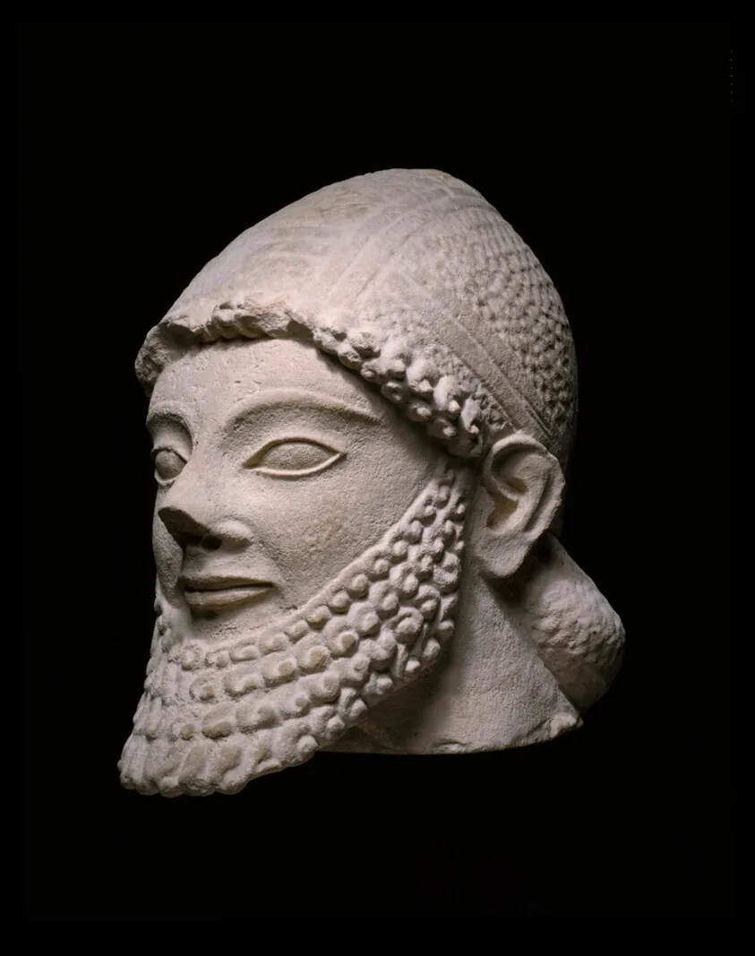 Head of a Bearded Man