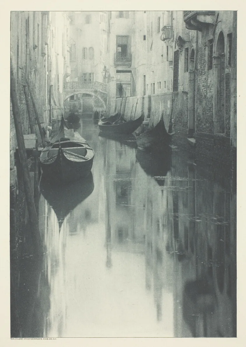 Reflection-Venice, from the portfolio "American Pictorial Photography, Series I" (1899); edition 146/150