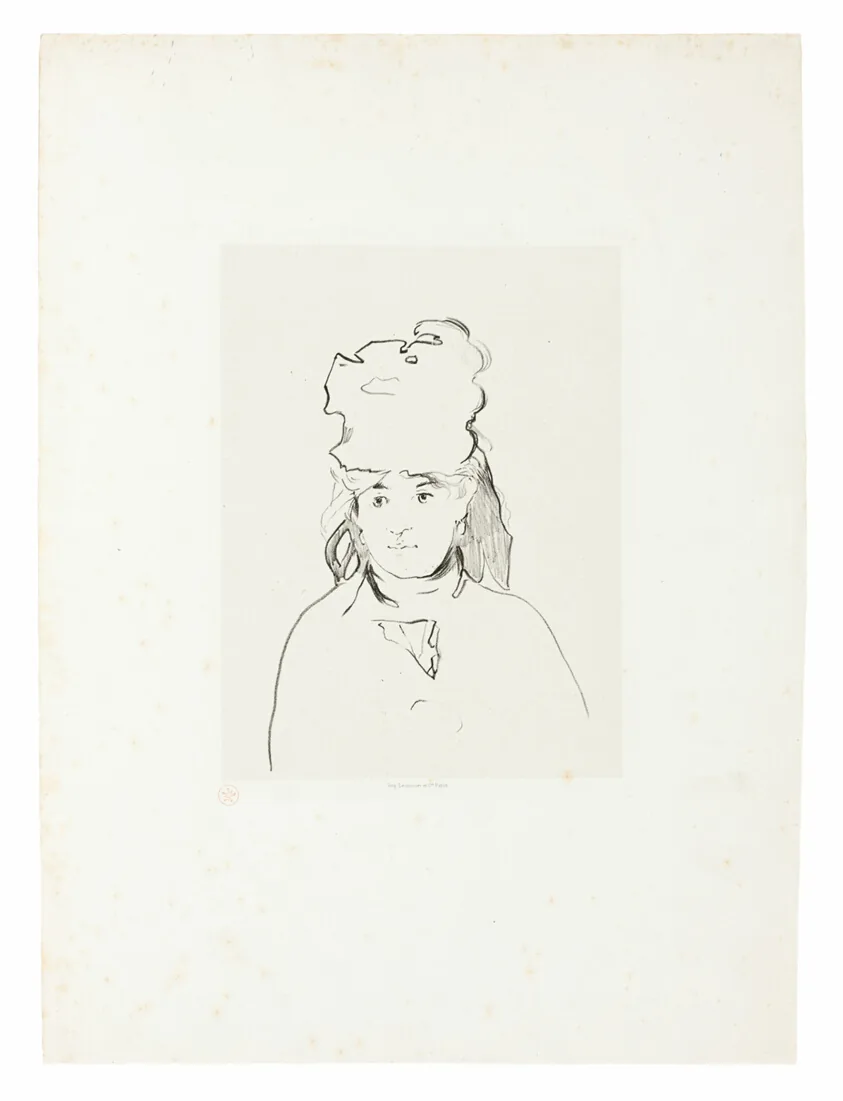 Berthe Morisot in Silhouette