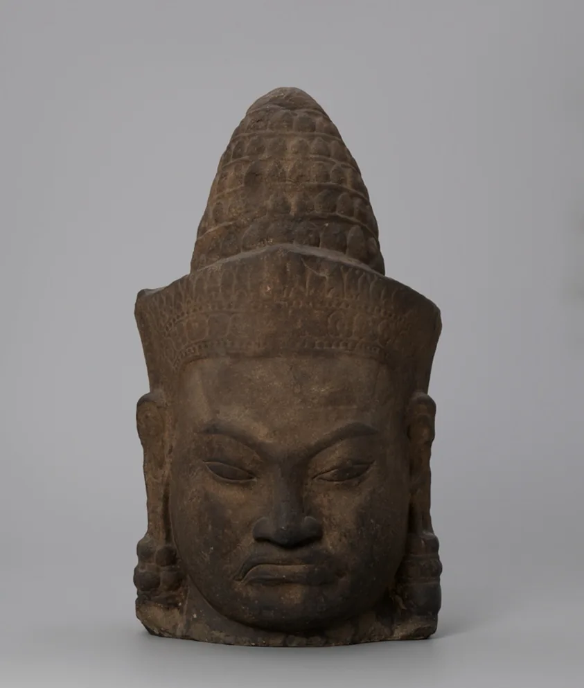 Head of a Male Deity (Deva)