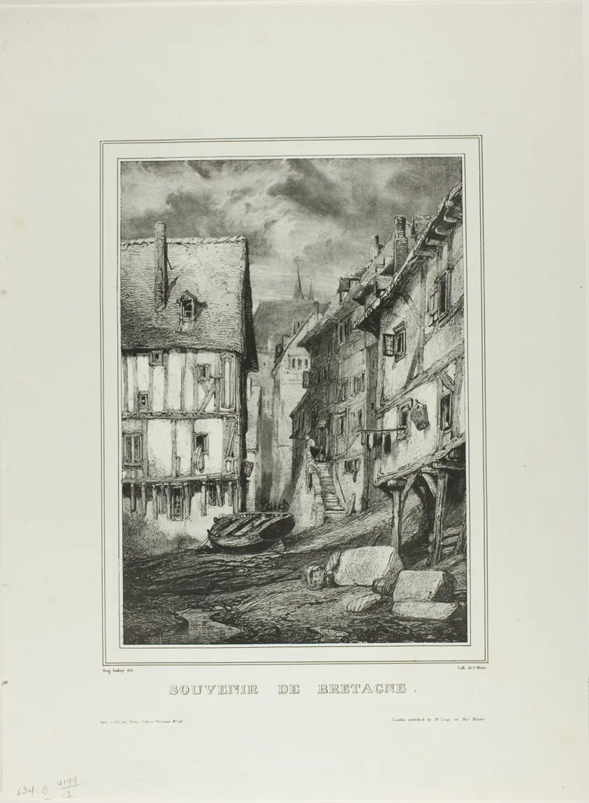 Plate Four, from Souvenir of Brittany