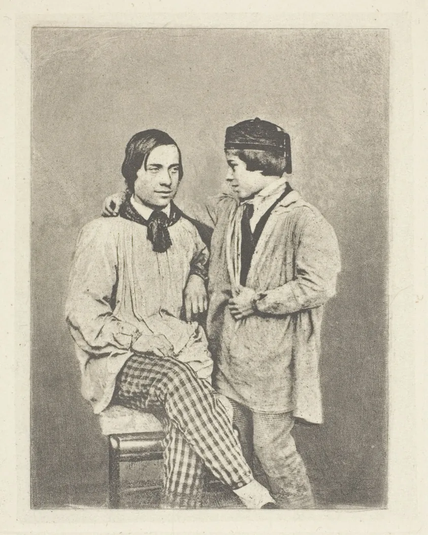 Peasant Father and His Son