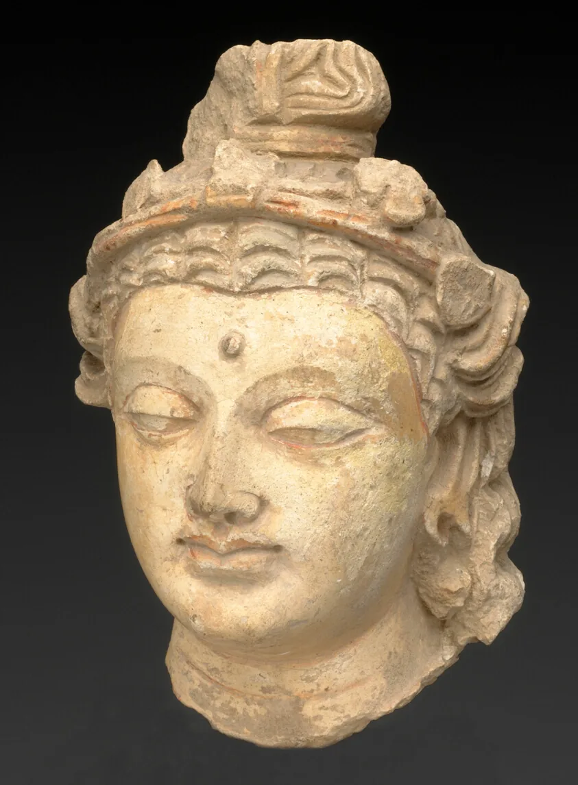 Head of a Bodhisattva