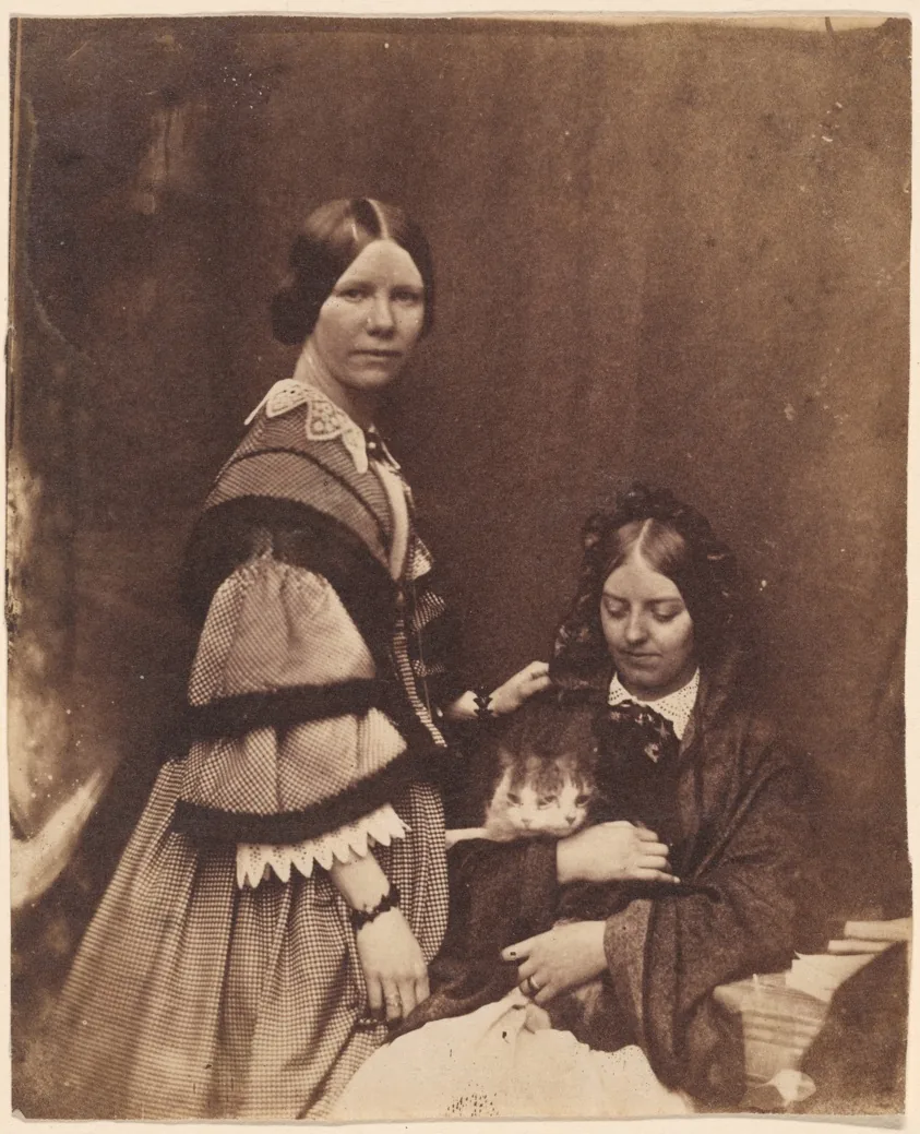 Mrs. Craik Holding Cat