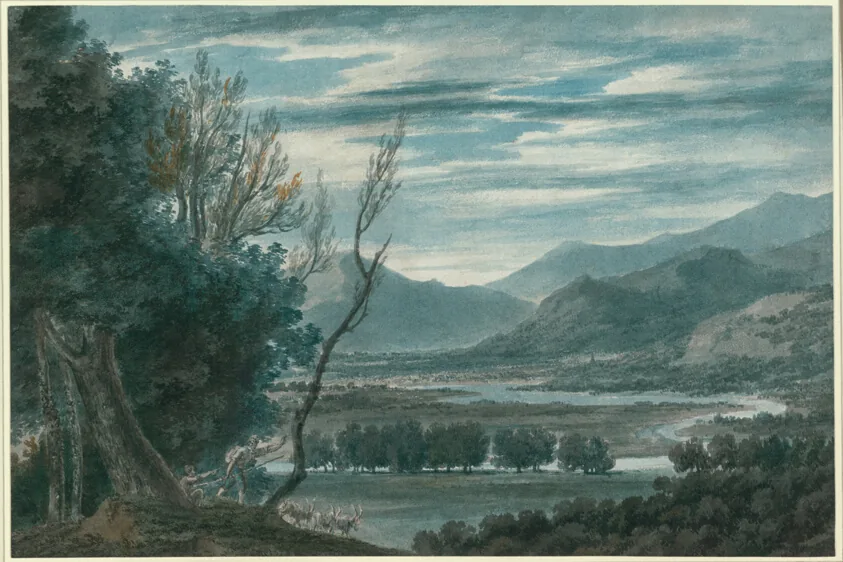 The Valley of the Eisak Near Brixen in the Tyrol