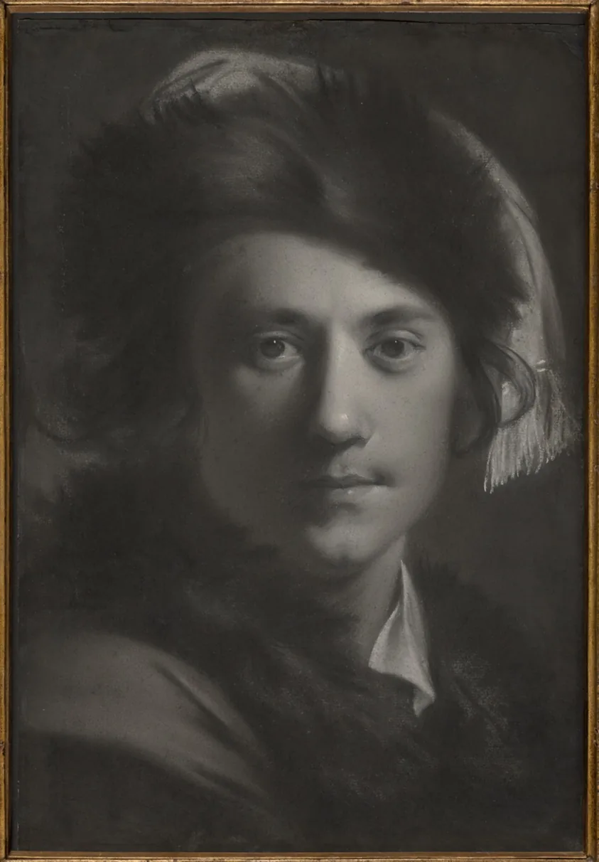 Self-Portrait in a Fur Cap