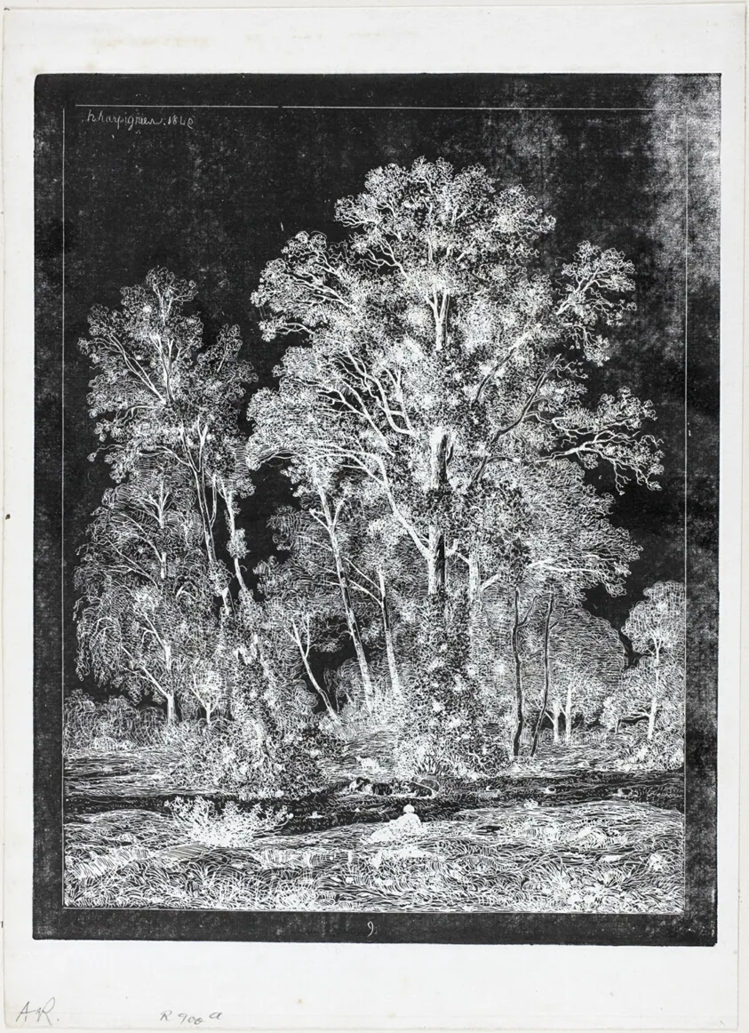 Shepherd Resting in a Clearing