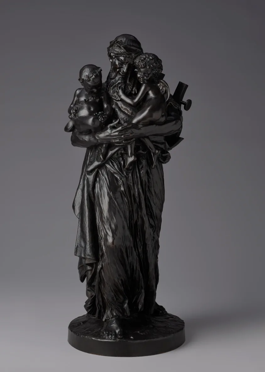 Anacreon with the Infants Bacchus and Cupid